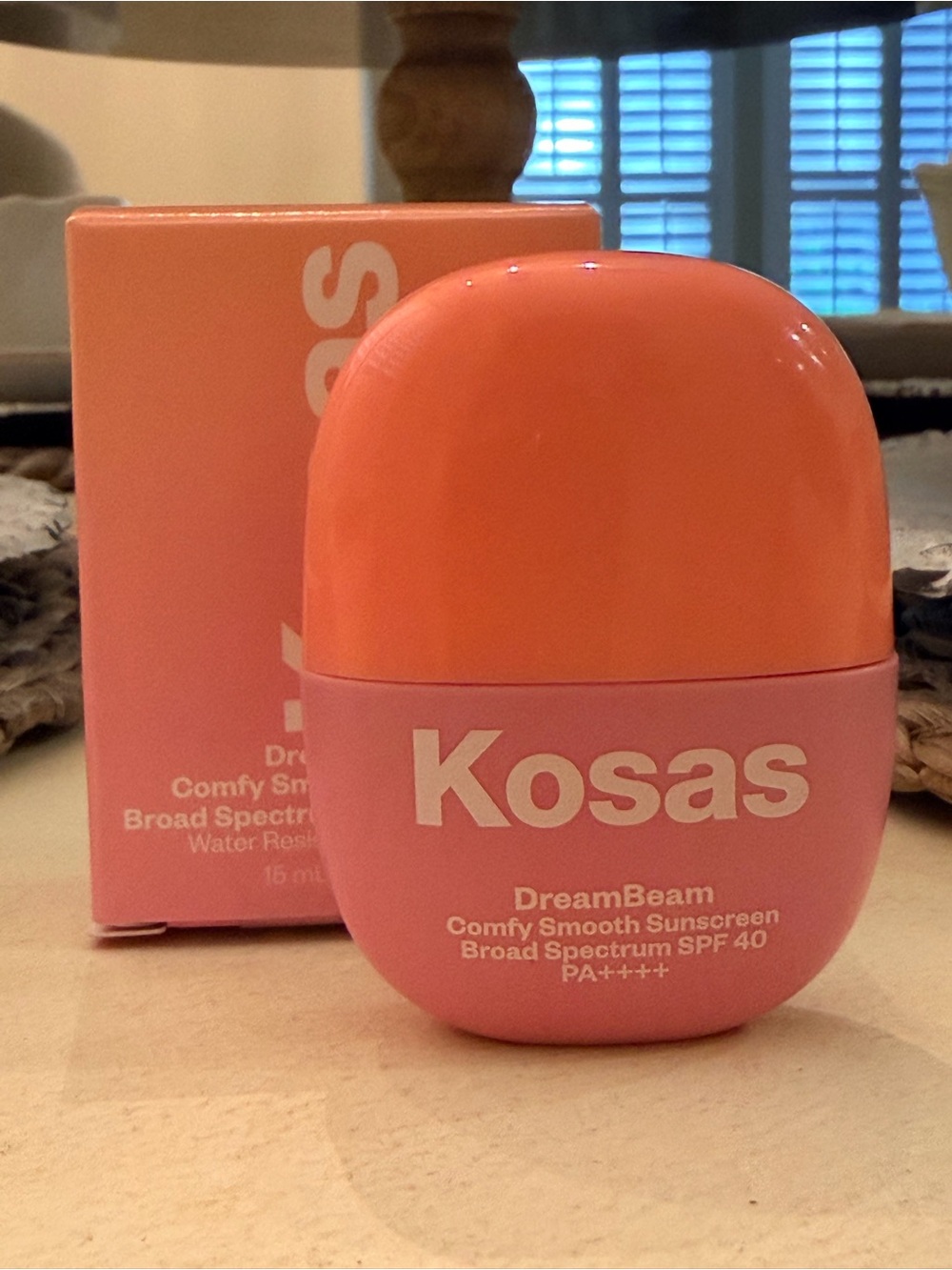 Kosas DreamBeam Comfy Smooth Sunscreen SPF 40 — Original Color